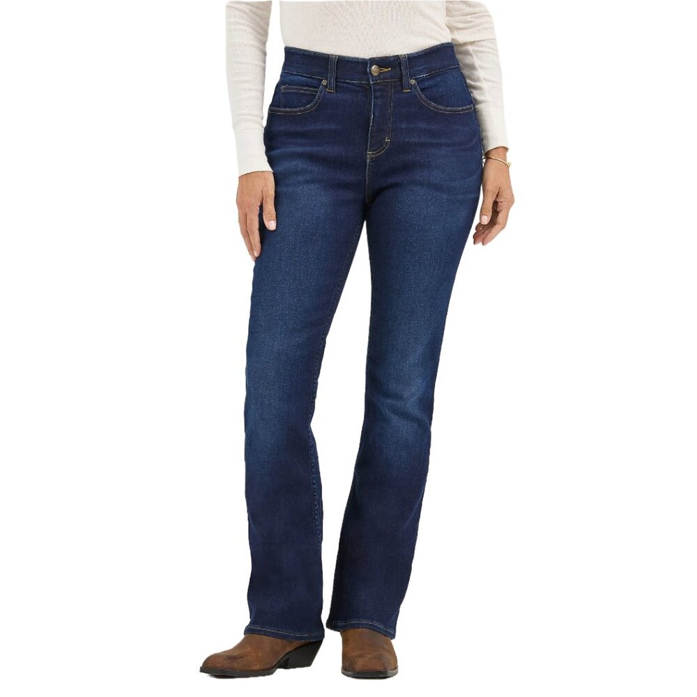 WOMEN'S ULTRA LUX COMFORT WITH FLEX MOTION BOOTCUT JEAN, Size 18